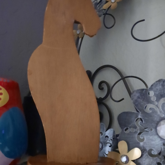 Wood mare & colt horse decor - Picture 2 of 5